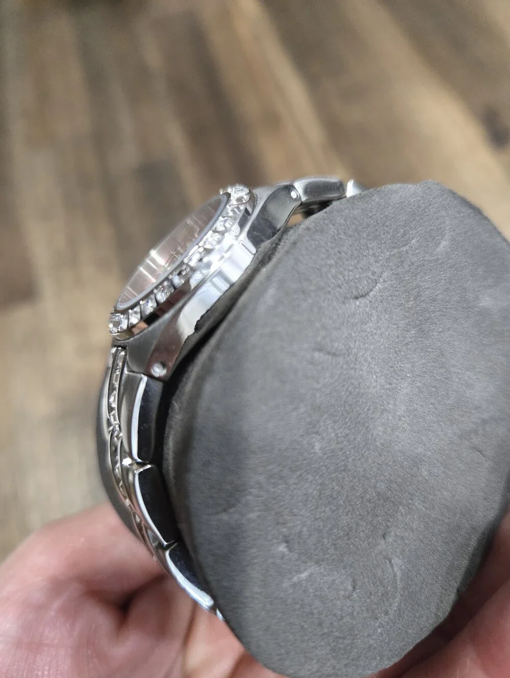 Relic By Fossil Queens Court Three Hand Date Stainless Steel Watch